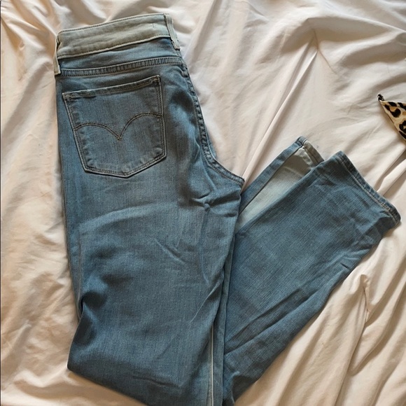 Levi half and half jeans - Picture 2 of 2